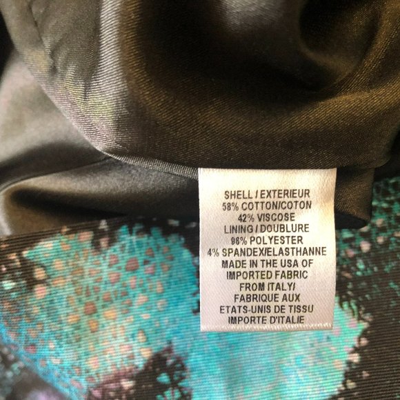 MILLY Multi-Color Floral Print Chloe Dress - Picture 8 of 9